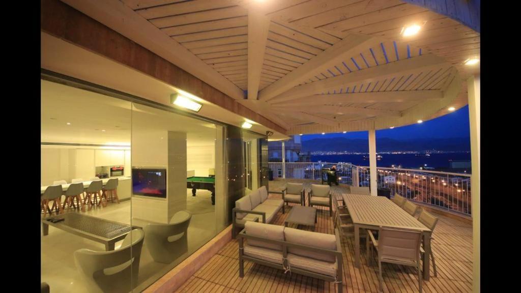 Exclusive Amdar -Residence Luxury Penthause With Privat Roof Pool Near The Sea -Best Sea View Eilat Exterior photo